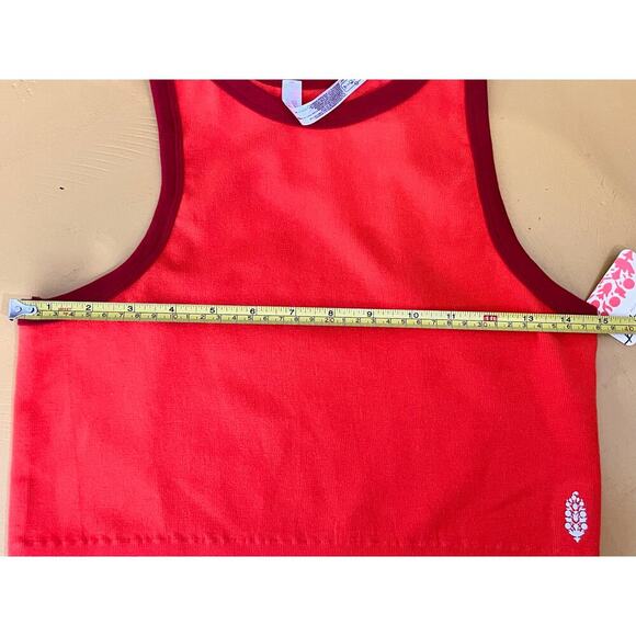Free People Go To Colorblock Flame Combo Tank NWT Size XL - Picture 7 of 8